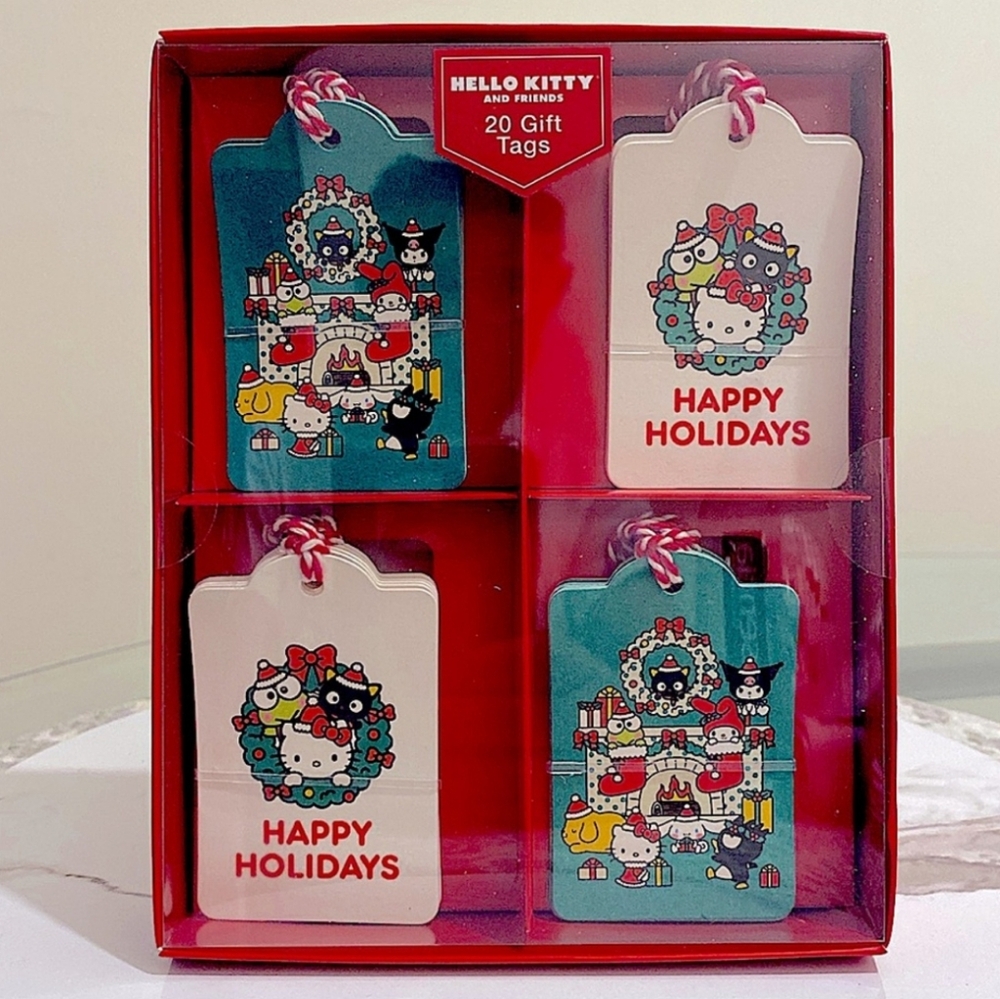 Hello Kitty Christmas Gift Tags 🎁